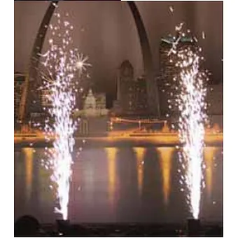 Reusable Remote Control Dmx Pyrotechnic Spark Powder 512 Sparkler Mini Sparking Cold Pyro Stage Fountain Fireworks Machine