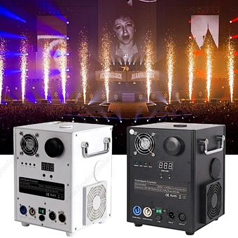 Wedding Pyrotechnic Cold Spark Machine Firework Sparkler Fountain Stage Special Effect For 360 Photo Booth Event Party Dj Show
