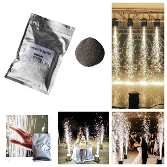Sparks Powder 600w Battery Flame Sparkuler Wedding Titanium Special Effects Composite Pyro Fountain Cold Spark Machine