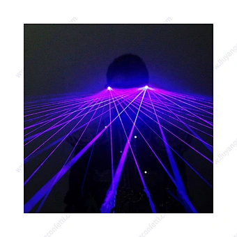 Beam Party Stage Dj Dancer Luminous Costume Show Laserman Light Dancing Club Performance Red Green Purple Laser Led Glasses