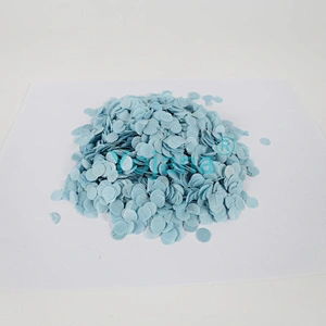 2.5 cm  paper round shape  Colorfast Silver  Confetti Paper Confetti Wedding Birthday Party