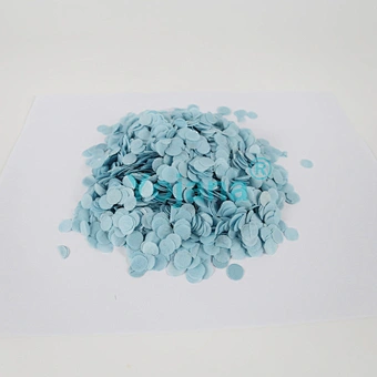 2.5 cm  paper round shape  Colorfast Silver  Confetti Paper Confetti Wedding Birthday Party