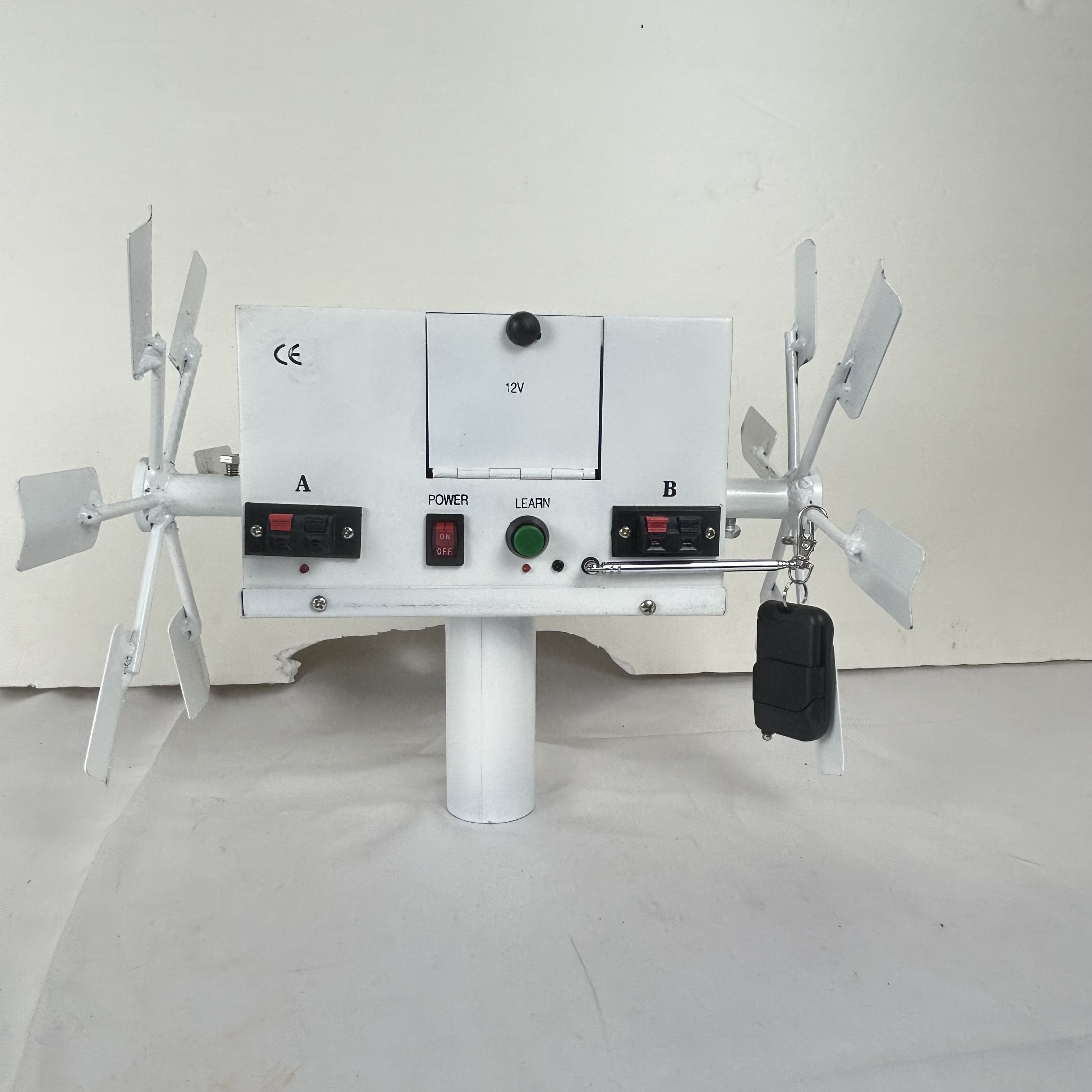 Fire system stage lighting equipment professional remote control stage pyrotechnic cold pyro double electric windmill