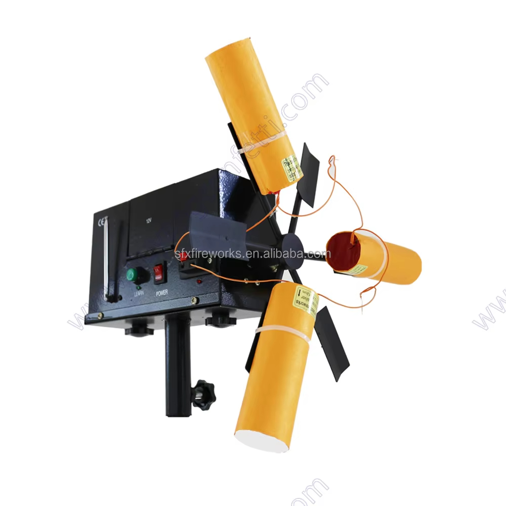 Handheld Cold Fireworks Machine Pyro Fountain Wheels Stage Firing System for Parties Celebrations for Weddings Special Occasions