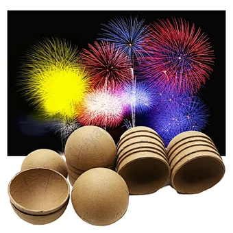 2 3 4 5 6 7 8 10 12 16 Inch Paper Hemisphere Shell Display Shell Cover for Weddings and Fireworks Pyrotechnics
