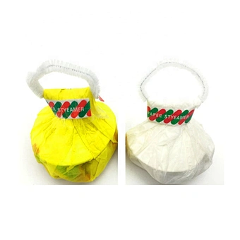 Good quality tissue and metallic streamer confetti paper hand held throw streamers for magic party wedding decoration