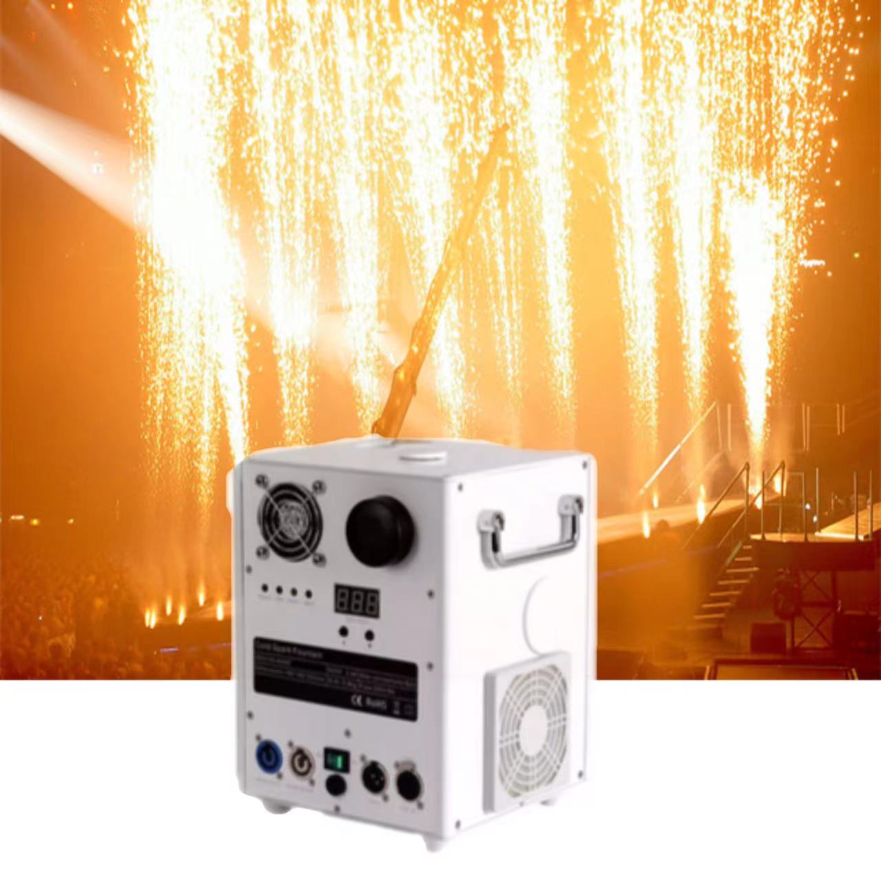 Wedding Party Stage Cold Fountain Spark Machine Led Cold Spark Machine For Stage Special Effects Cold Sparklers for Stage Events