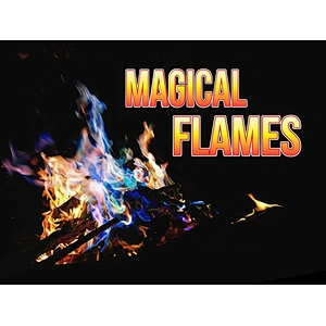 Family Outdoor Camping Bonfire Campfire Party Fireplace Powder Trick Pyrotechnics Toy Mystical Colour Magic Fire Colorful Flame