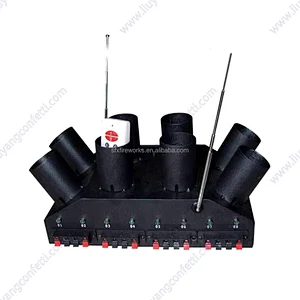 Firework System 6 shot Fire Party Stage Cold Spark Wedding Flame Fountain Remote Control Sparkler Machine Night Club Dj Pyro