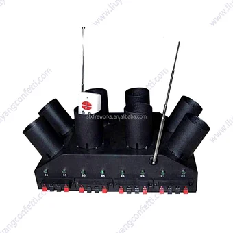 Firework System 6 shot Fire Party Stage Cold Spark Wedding Flame Fountain Remote Control Sparkler Machine Night Club Dj Pyro