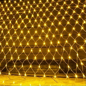 LED Fairy Lights Christmas Outdoor Waterproof Wedding Holiday Decoration Led Garland 96LEDs 144LEDs LED Net Mesh String Light