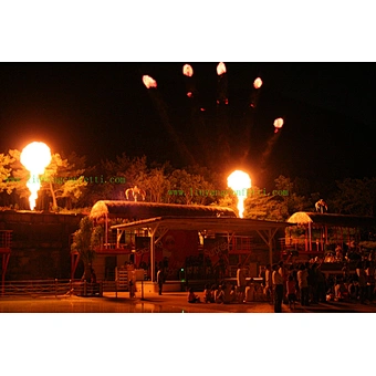 Fireworks LPG Spark Flame Thrower Fire Machine DMX512 Three Head Flame Machine For Wedding DJ Stage Event