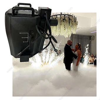 First Dance On Cloud Theater Night club Disco DJ Low Lying Smoke Machine Nimbus 3500W Dry Ice Fog Machine for Wedding Stage Part