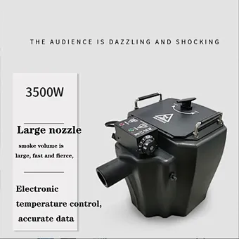 Dj Equipment wedding 3500w  Dry Ice Machine Low Ground Fog Machine Stage Effect Party Water Smoke Machine
