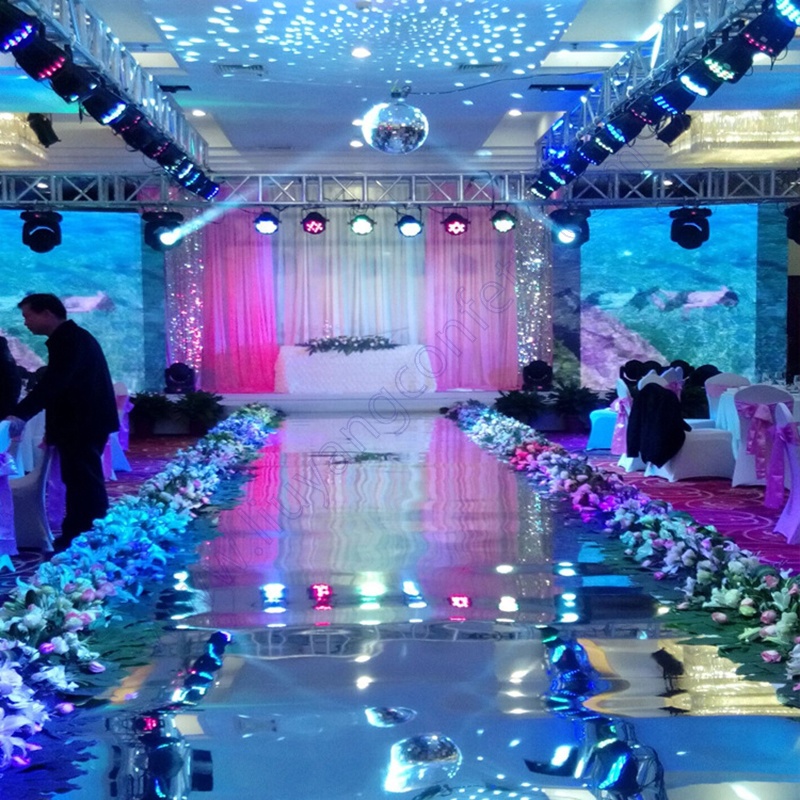 100cm*10m 0.12mm Thickness Pet Dress Banquet Thick Rugs T Stage Runner Party Backdrop Decoration Wedding Mirror Carpet