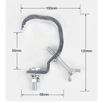 Aluminum alloy moving head light clamp par light hook stage truss clamp