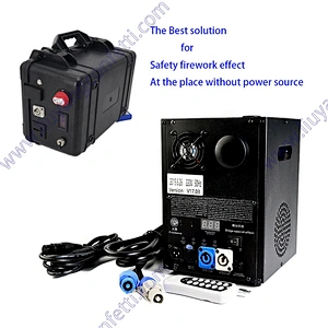 Dmx Sparkler Firework Portable Power Source Cold Spark Machine Wedding Party Machine Stage Fountain Flame Effect