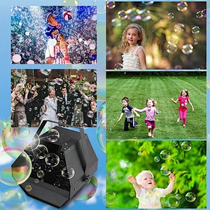 remote control wireless Automatic Blower Maker Bubble Machine for Party Kids Halloween Wedding stage event concert