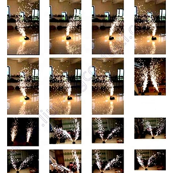 Wholesale remote control stage fountain Pyrotechnics Holder Trigger pyro dancing Fireworks firing system Cold Pyro Machine