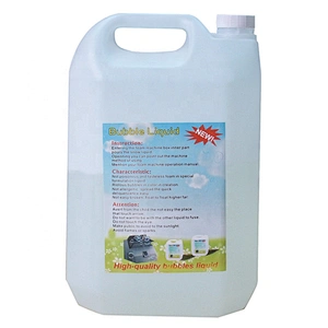 Fuel Blowing Toys Kids Stage Professional Manufacturer White Wedding Soap Bubble Liquid For Bubble Machine