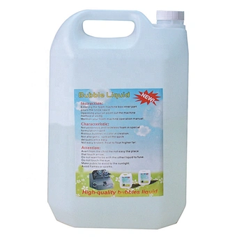 Fuel Blowing Toys Kids Stage Professional Manufacturer White Wedding Soap Bubble Liquid For Bubble Machine