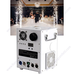 Ice Fireworks Fountain Sparklers Bottle Wedding Led Cold Sparks Machine For Stage Special Effects Cold Sparklers Manufacturer
