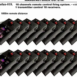 18 channels remote control firing system