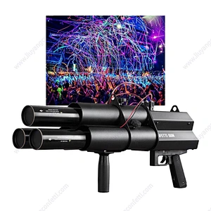 Wedding Ktv Hand Holding Paper Confetti Machine Stage Atmosphere Petal Paper Spray Equipment Electric Confetti Cannon Gun