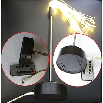 SALE rainbow color TABLE REMOTE CONTROL LED FIREWORKS LIGHT High qualityappointmentwedding LIGHT