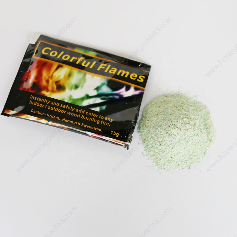 Brand 25g Art Powder Colorant Dust Colorful Flame Camp Magical Pit Flash Trick Mireculous Factory Wholesale Mystical Magic Fire