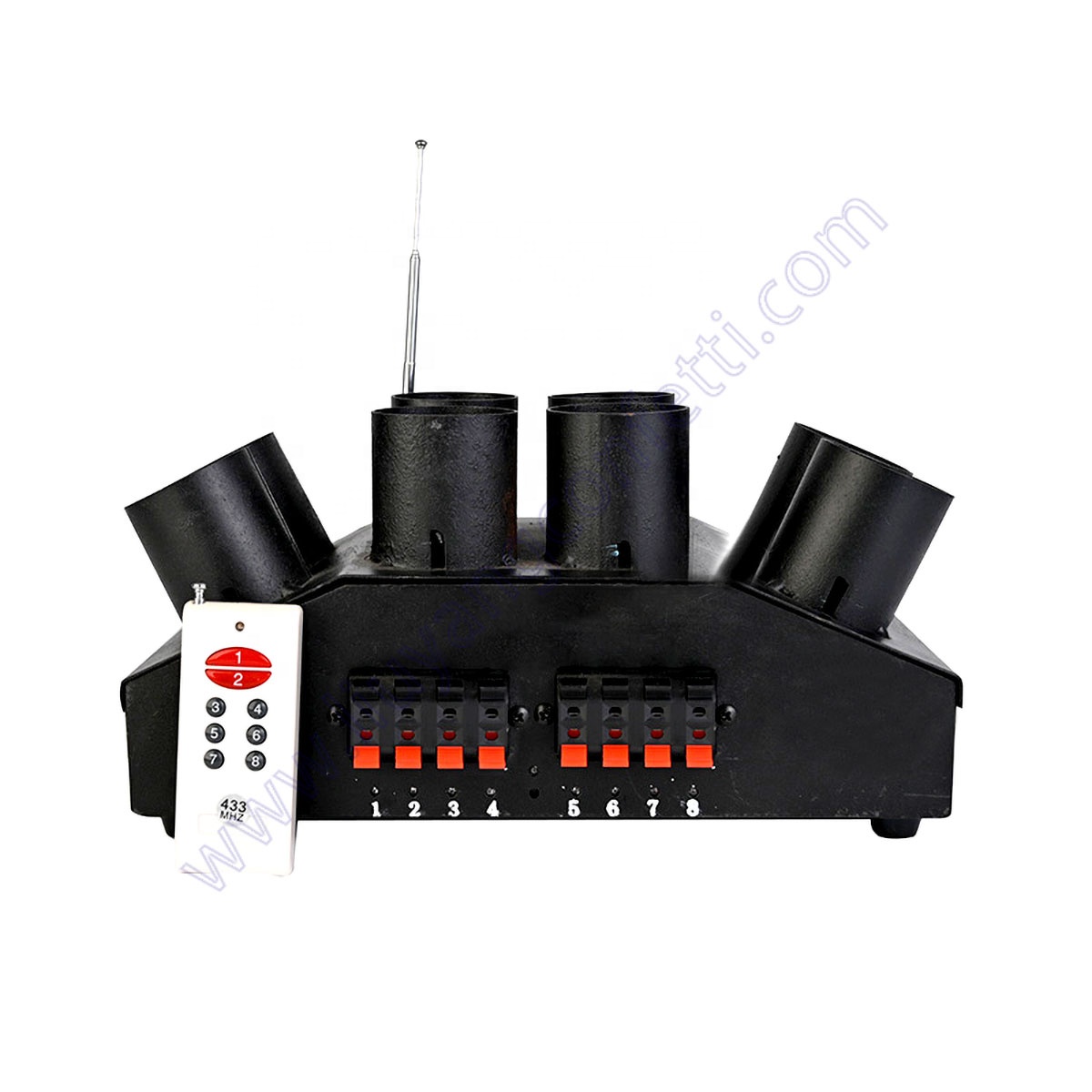 Firework System 6 shot Fire Party Stage Cold Spark Wedding Flame Fountain Remote Control Sparkler Machine Night Club Dj Pyro