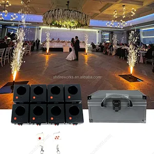 8 cue ice fountain fireworks ignition system cold fountain stage pyrotechnic firing system use AA battery