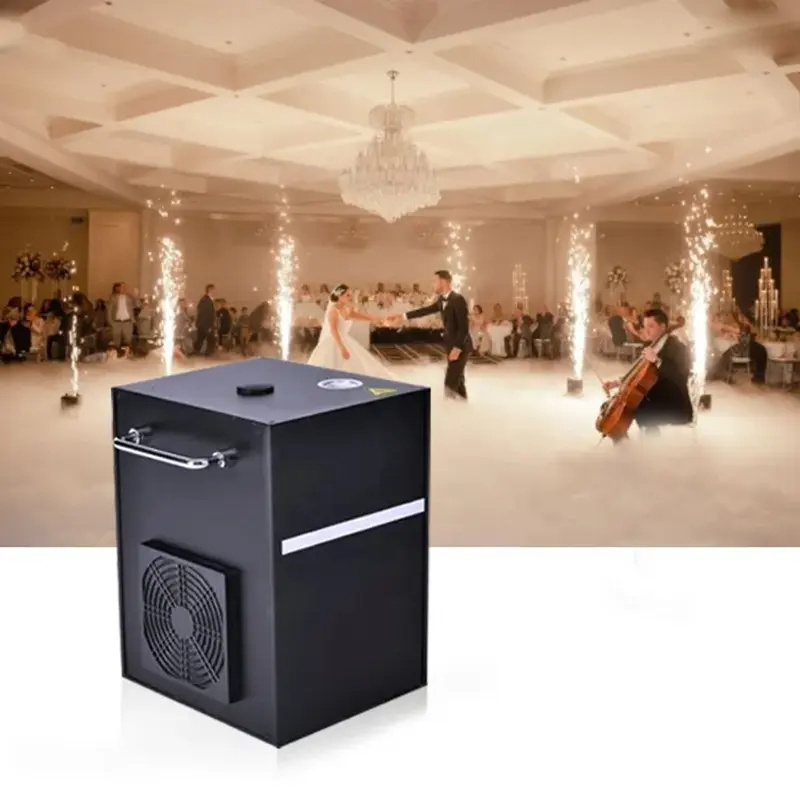 Wedding Disco Event DJ concert Stage equipment Spark cold machines with DMX 750W with remote control stage machine