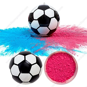 Baby Boy Girl Gender Reveal Soccer Ball Powder Gender Reveal Football Blue and Pink Powder Baby Shower Party Supplies
