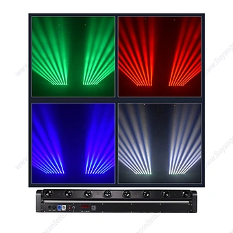 Club Light wall washer 8 Eyes Rgbw Beam Moving Heads Stage Lighting Ktv Disco Led Light Bar