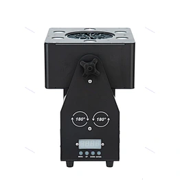 DMX512 Remote Control DJ LED Super Bubble Machine 4W RGBW LED Stage Effect Automatic Bubble Blowing Machine for Wedding