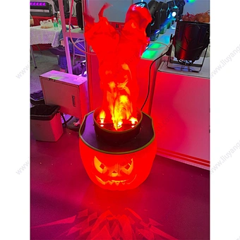 Scary Pumpkin Ghost Family Glow Party Courtyard Garden Halloween Inflatable Pumpkin Decoration Inflatable Outdoor Decoration