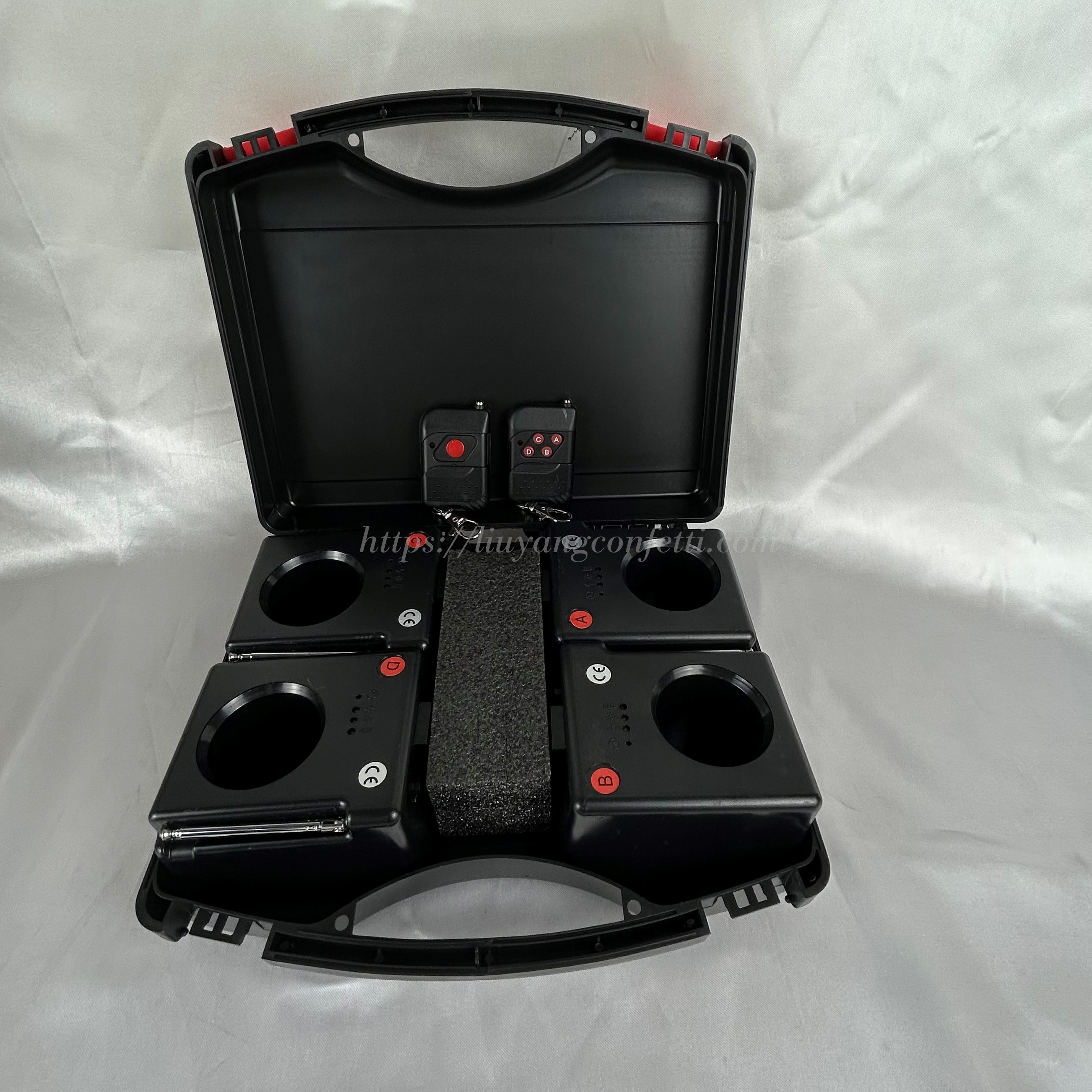 4 Channel 4 Cue Double Wireless Remote Control System Wedding Balloons Fire Ice Fountain Effects Bride's Wedding Mariage