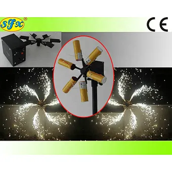 Pyro Fountain Wheels Fireworks Stage Firing System Pyrotechnics cold fireworks machine For Weeding decoration
