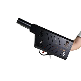 Double Fogger Gun Dj equipment stage light effect co2 jet machine cryo jet co2 for stage wedding disco party