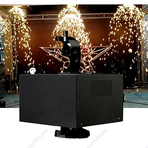 Mini Sparkler Electronic Spark Dj Event 400w Hanging Upside Down Cold Pyro Fountain Machine Waterfall Firework For Wedding Party