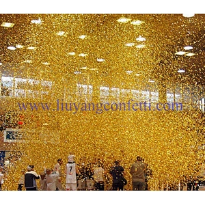 konfetti gold confetti 55*17mm Fireproof Rectangle Metallic Confetti for Party Supplies stage concerts stage wedding decoration