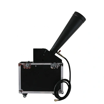Color Paper Cannon Blaster Compressed Air Electric Hand Control Co2 Jet Stage Blower Confetti Machine For Wedding Opening Party