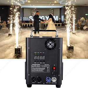 Professional DJ FX Mini Cold Spark Machine Wireless DMX Control Fireworks Fountain Sparkler Wedding Stages Audio Video Lighting