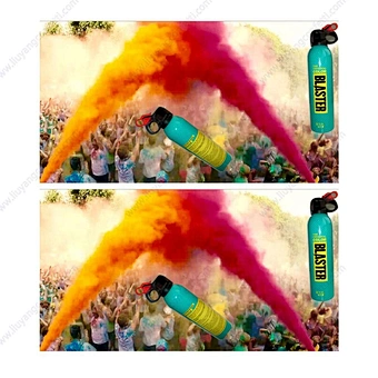 fiesta de celebración de alta calidad de tamaño pequeño de seguridad color bláster en polvo