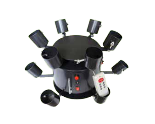 Rotating Flower Pyro System with Remote Control Eye-Catching Fireworks & Firecrackers