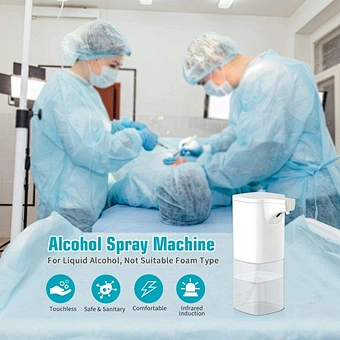 Sanitation Sterilizer Dispenser Soap Automatic Induction Hand Sanitizer Infrared Non-contact School Hotel Alcohol Sprayer Bottle