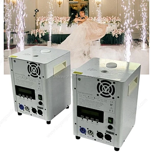 Sparkler Flight Case 600w 650w 750w Stage Effects Wedding Party Cold Fireworks Spark Fountain Machines