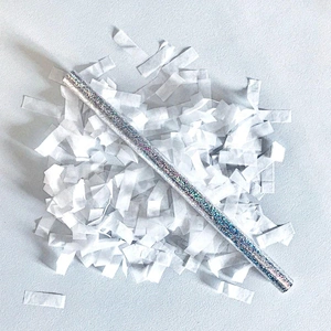Biodegradable Tissue wedding Confetti Wands Confetti Flick Sticks confetti stick for wedding stage concept party festival shows