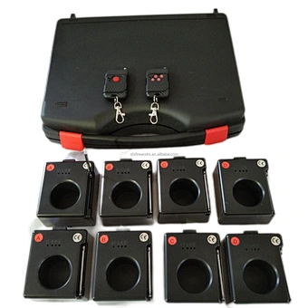 Hot Sale 8-Channel 8cue Cold Stage Fountain Fireworks Firing System Double Wireless Remote Control for Party Decorations